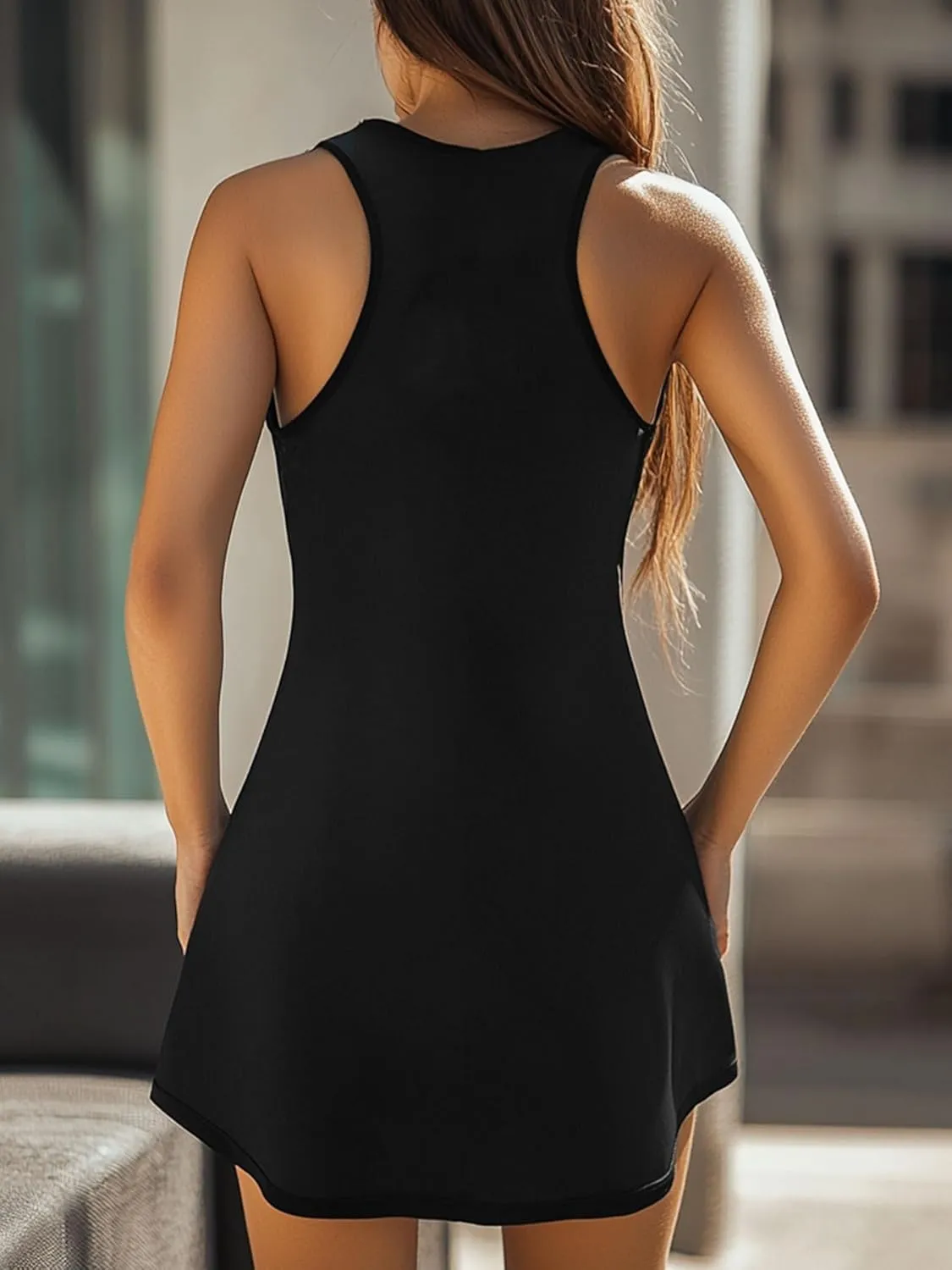 Libaoge Nightgowns for Women Paryer Sleeveless Sleepwear Racerback Women's Nightgowns & Sleepshirts S-4XL