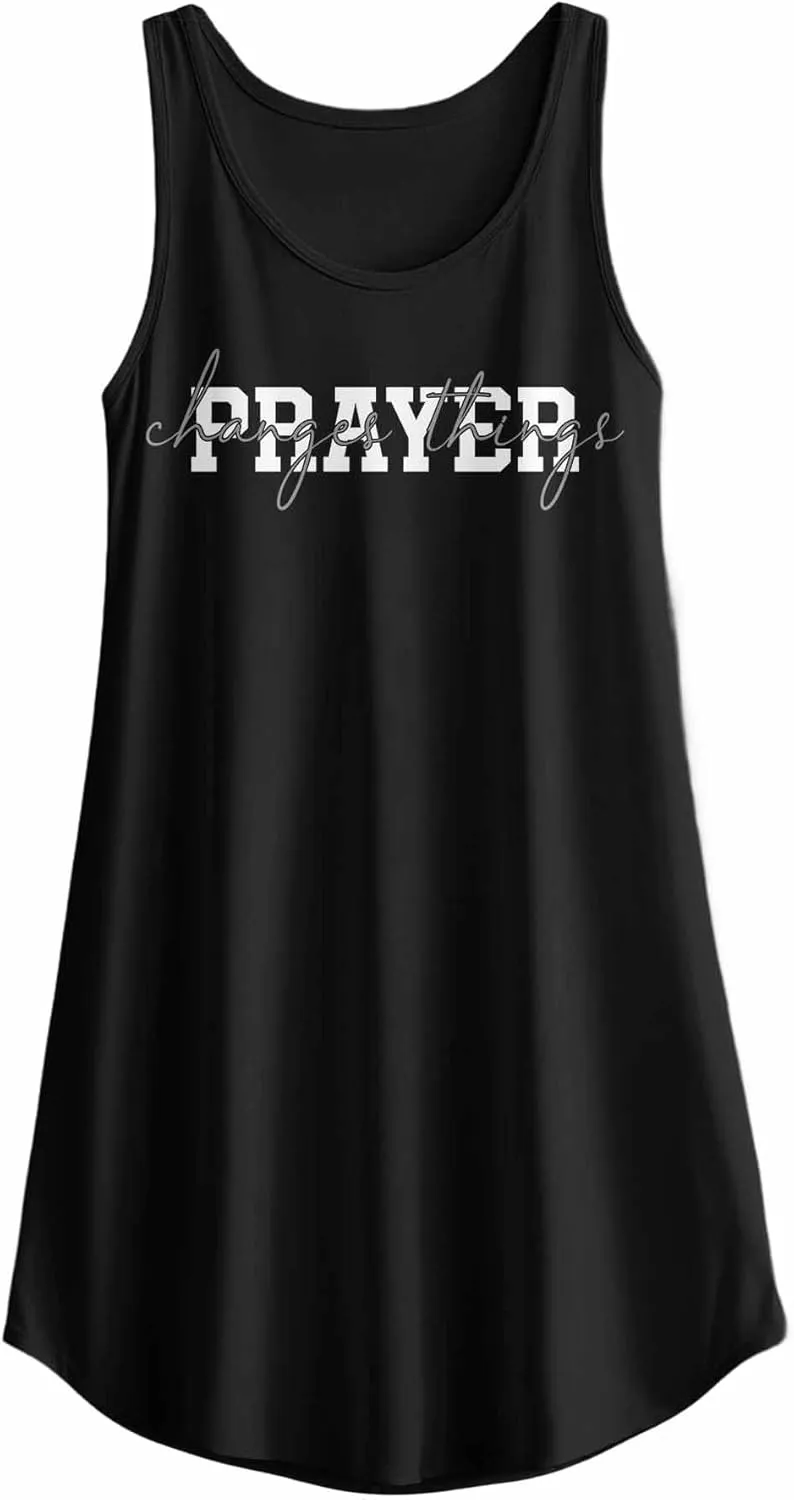 Libaoge Nightgowns for Women Paryer Sleeveless Sleepwear Racerback Women's Nightgowns & Sleepshirts S-4XL