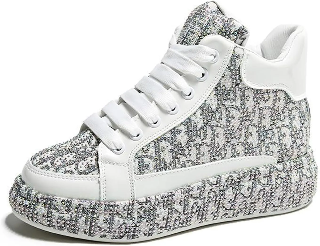 Lightweight Breathable Basketball Shoes,Men's High-Top Athletic Sneakers, with Ankle Support and Cushioned Sole for Running, Training, and Street Style