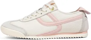 LUCKY STEP Women's Retro Fashion Sneakers Thin Sole Casual Walking Lightweight Tennis Trainers Running Gym Workout Classic Comfortable Athletic Shoes