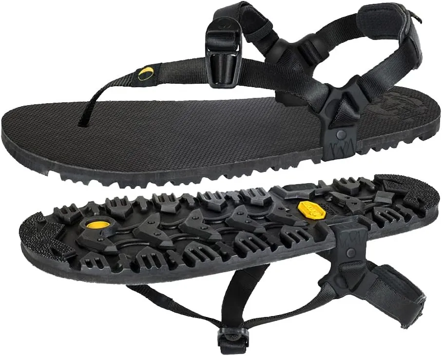 LUNA Sandals OSO FLACO Winged Edition | Minimalist Trail Running and Hiking Sandals - Lightweight 7.2 oz Comfortable Barefoot Sandals for Men and Women | Adjustable Fit