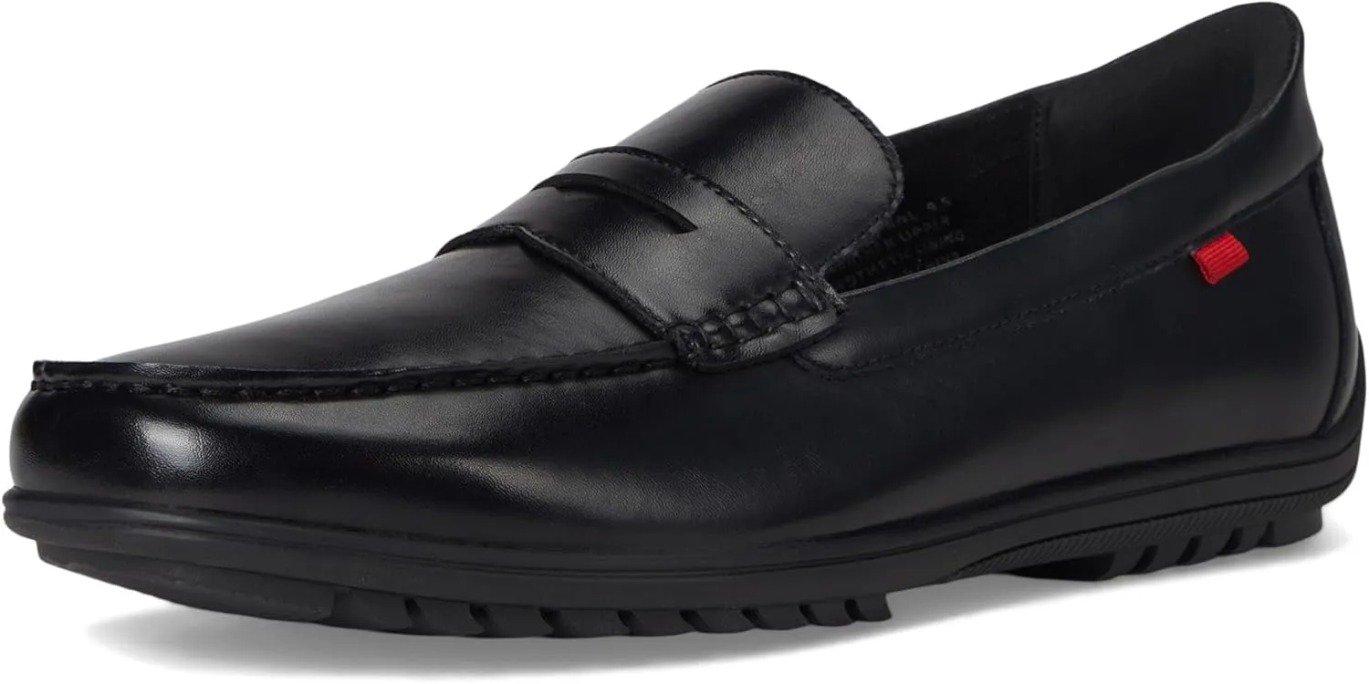 Marc Joseph New York Men's Casual Hands Free Slip on Penny Loafers