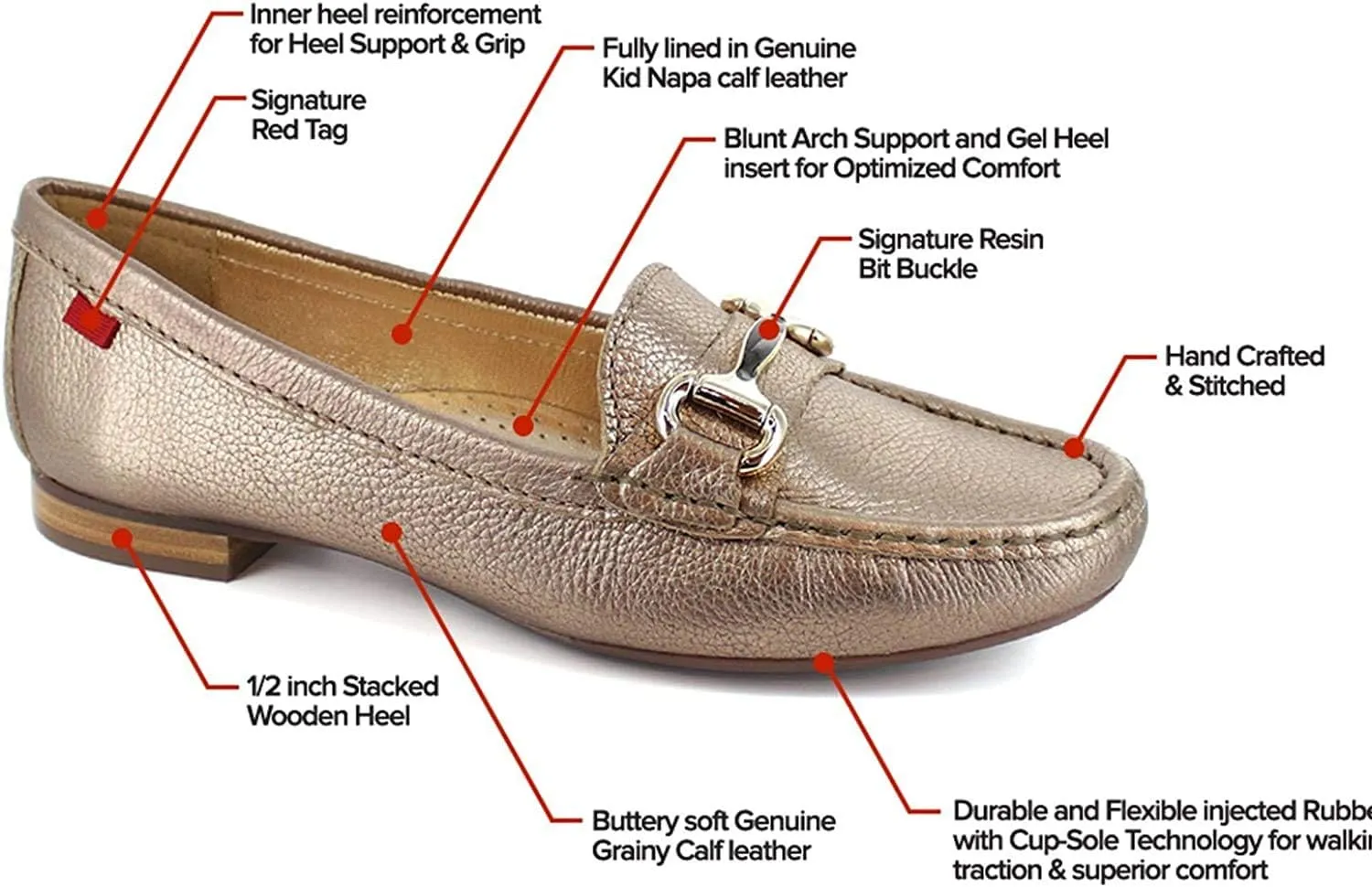 Marc Joseph New York Women's Grand Street Driving Style loafer
