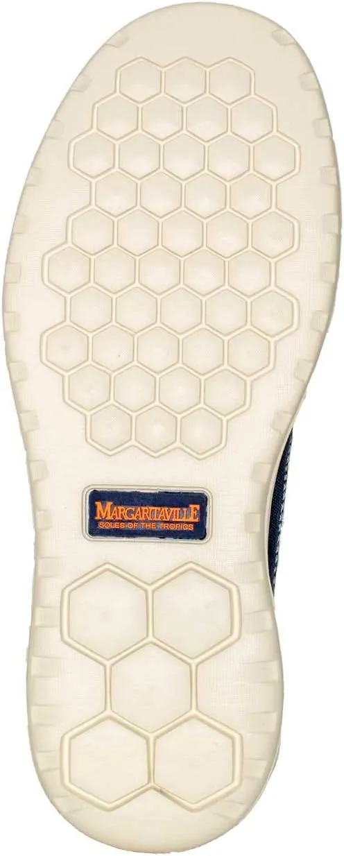 Margaritaville Men's Cushioned Insole Double Gore Stretch Casual Slip on Boat Shoe