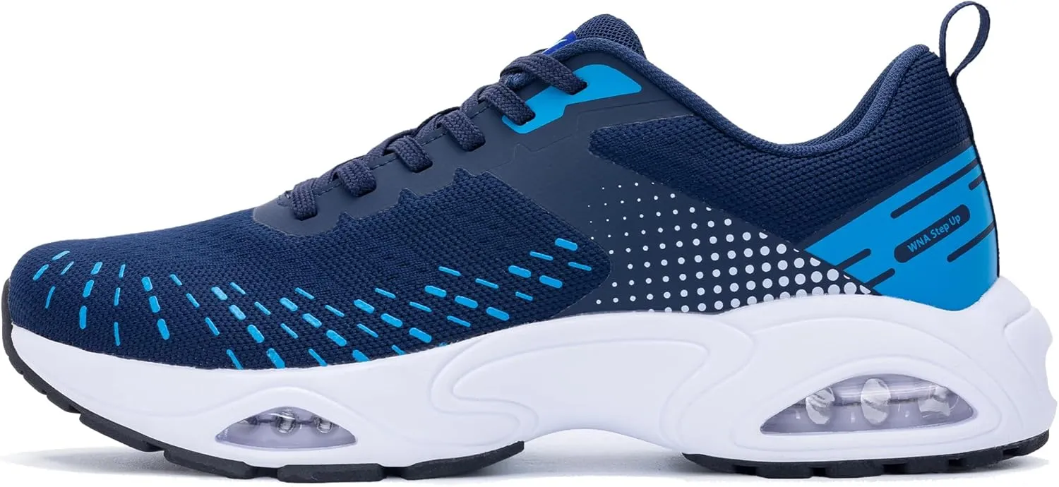 Men's Air Runnning Shoes Walking Tennis Fashion Sneakers Breathable Comfortable Gym Jogging Sports Athletic Footwear US 7-13