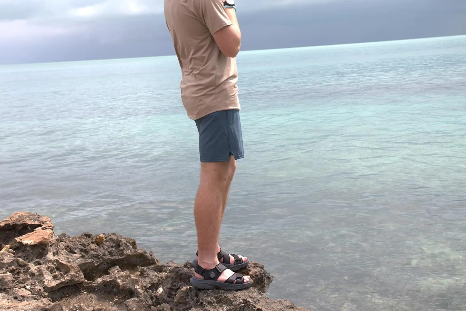 Mens Ascendo Sandal - Lightweight and Adjustable Performance Hiking and Walking Footwear