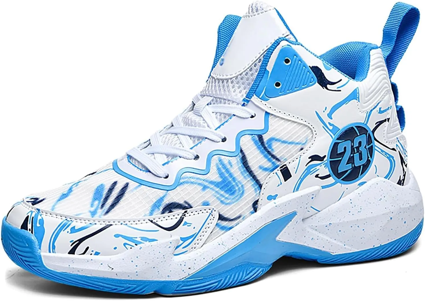 Men's Basketball Shoes Fashion Printed Sneakers