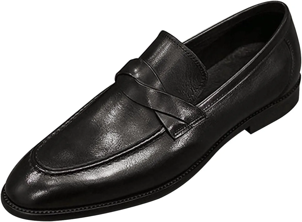 Men's Casual Dress Shoes Comfortable Fashion Dress Sneakers Leisure Suit Formal Leather Business Casual Shoes