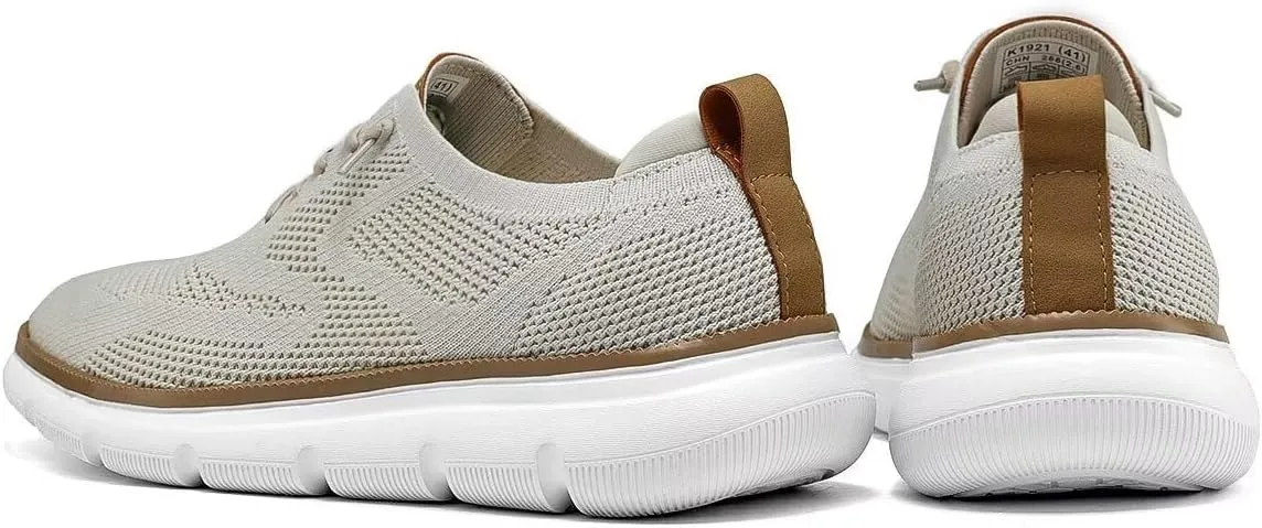 Mens Casual Dress Shoes Fashion Mesh Oxfords Business Walking Work Sneakers Comfortable Lightweight Breathable Soft Sole