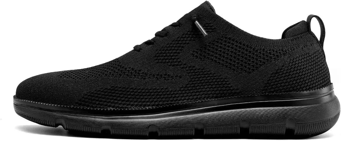 Mens Casual Dress Shoes Fashion Mesh Oxfords Business Walking Work Sneakers Comfortable Lightweight Breathable Soft Sole