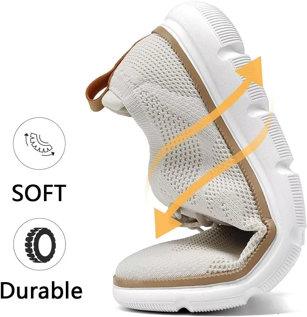 Mens Casual Dress Shoes Fashion Mesh Oxfords Business Walking Work Sneakers Comfortable Lightweight Breathable Soft Sole