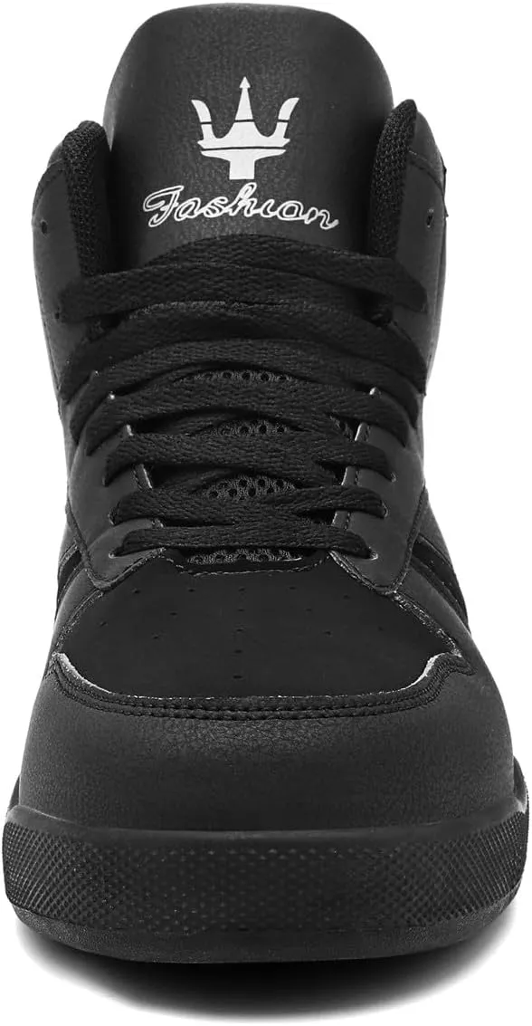 Men's Fashion High Top Sneakers Casual Walking Shoes