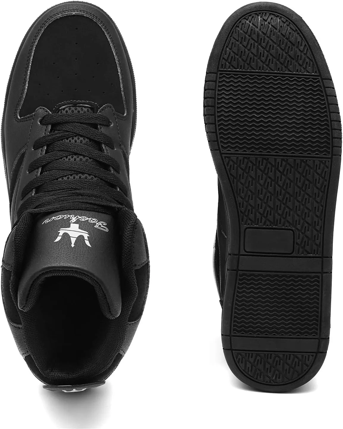 Men's Fashion High Top Sneakers Casual Walking Shoes