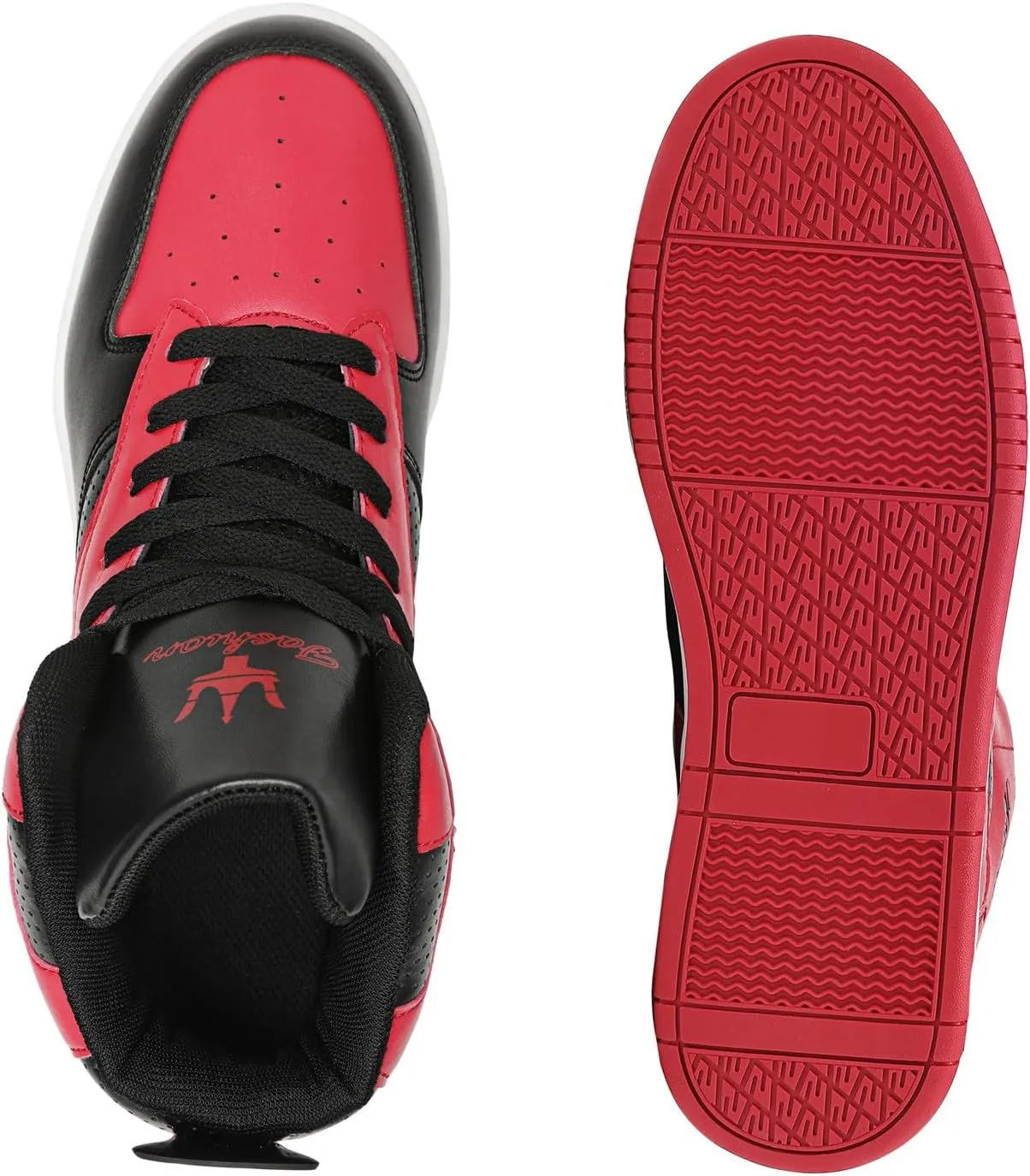 Men's Fashion High Top Sneakers Casual Walking Shoes