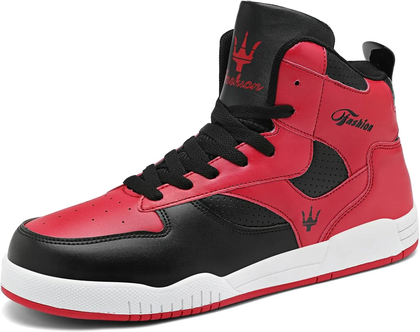 Men's Fashion High Top Sneakers Casual Walking Shoes