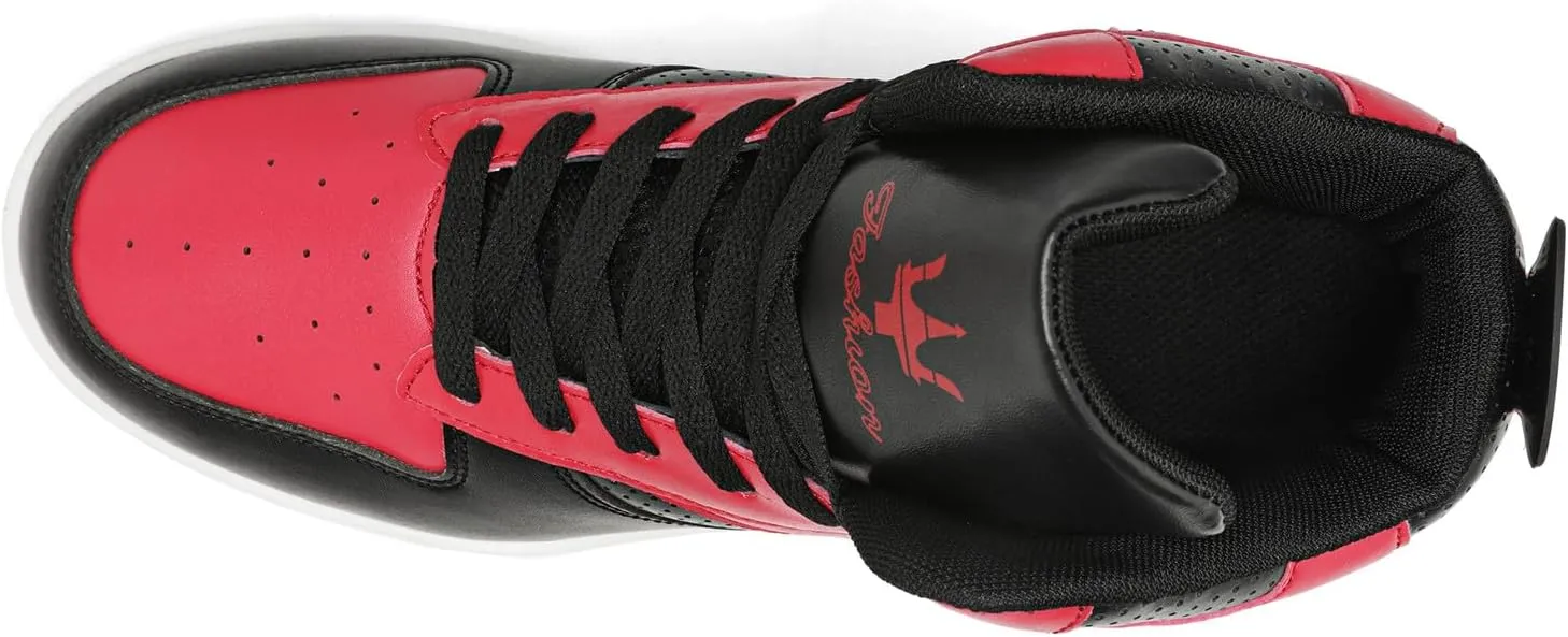 Men's Fashion High Top Sneakers Casual Walking Shoes