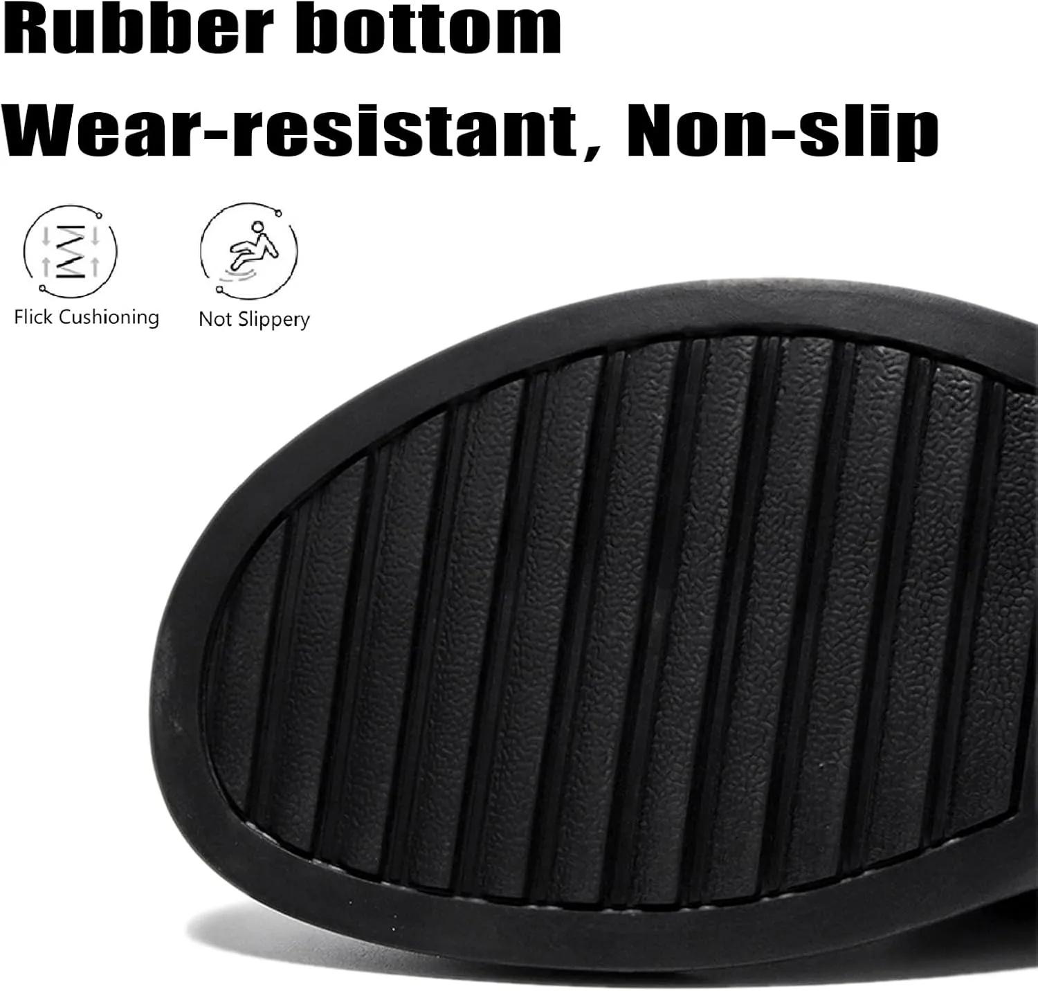 Men's Leather Slip on Monk Buckle Penny Loafers Classic Retro Leather Comfort Low Top Block Heel Non-Slip Casual Dress Business Slip Ons for Office Driving Work Walkig
