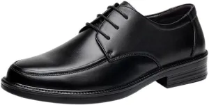 Mens Loafers Modern Comfortable Round Toe Lace Up Loafers Comfort Oxford Formal Classic Business Shoes