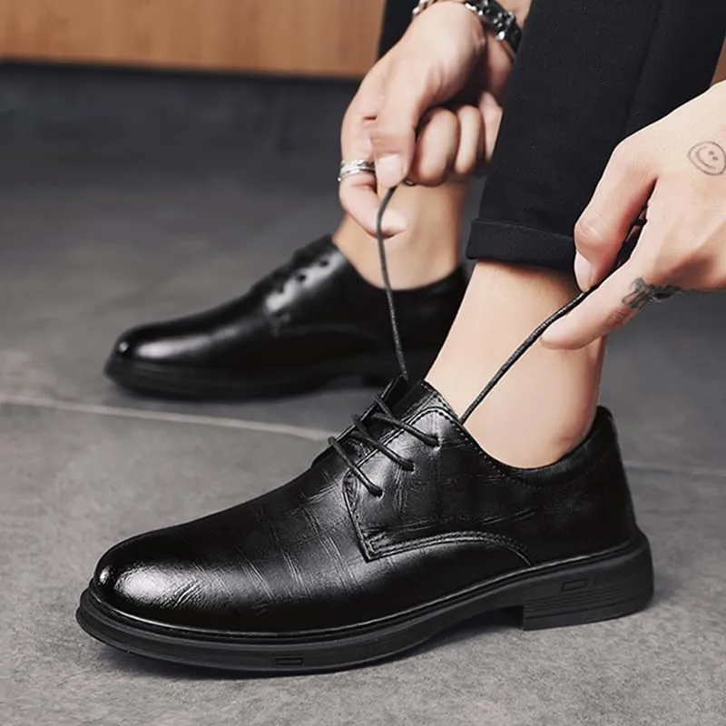 Mens Loafers Office Retro Dress Shoes Outdoor Business Casual Men's Dress Shoes