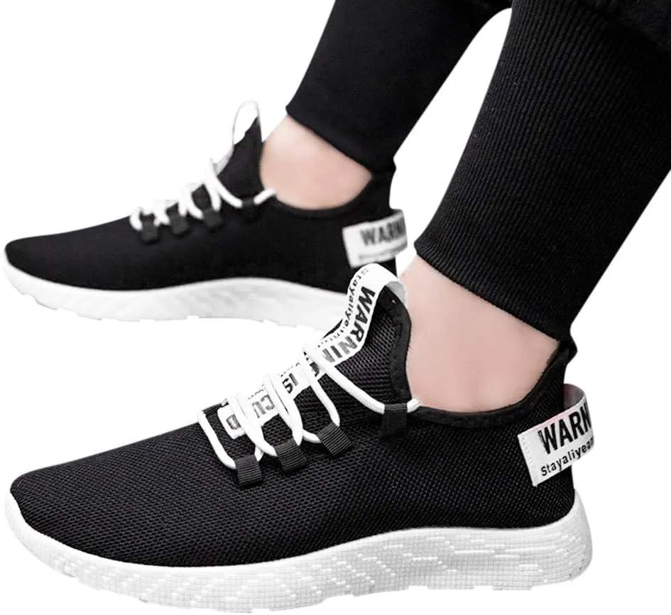 Mens Oxfords Lace-Up Lightweight Casual Walking Shoes Slip On Shoes Women Wide Casual Shoes Slip On Dress Sneakers Platform Tennis Shoe Loafers Shoe