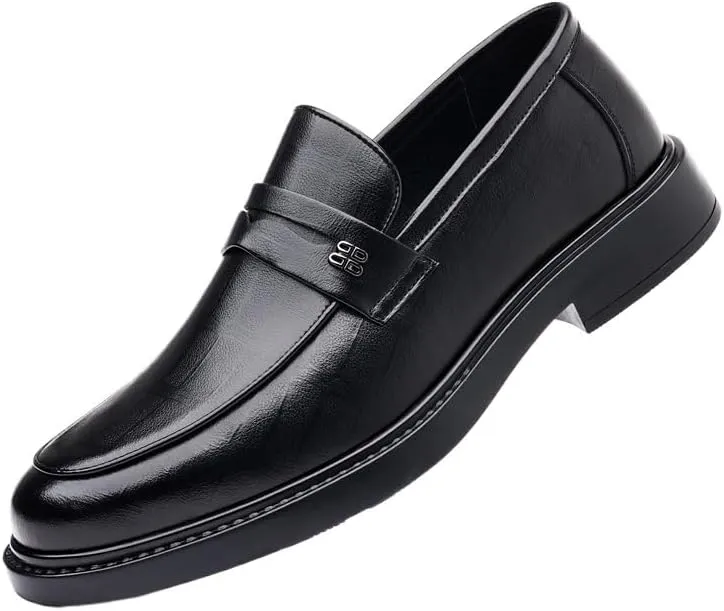 Men's Patent Leather Slip-On Loafers Wedding Dress Shoes Mens Fashion Sneakers