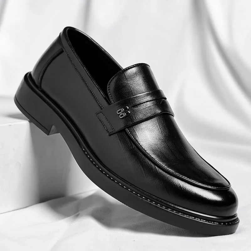 Men's Patent Leather Slip-On Loafers Wedding Dress Shoes Mens Fashion Sneakers