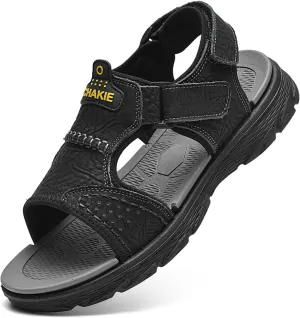 Men's Sandals,Sport Outdoor Hiking Open Toe Waterproof Athletic Sandals,Lightweight Trail Walking Beach Water Sandals Shoe for Men
