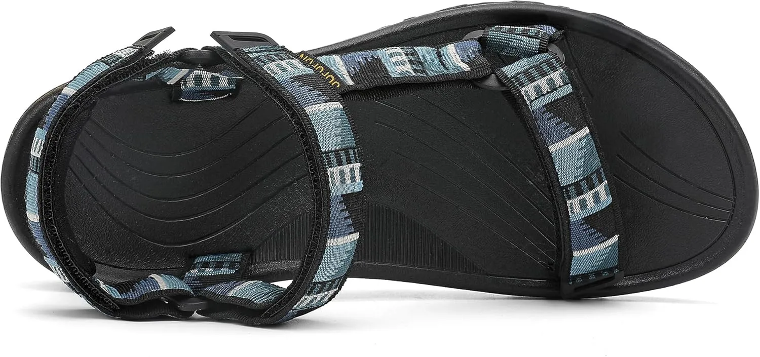 Men's Sports Hiking Sandals Original Classic Beach Water Shoes with Arch Support