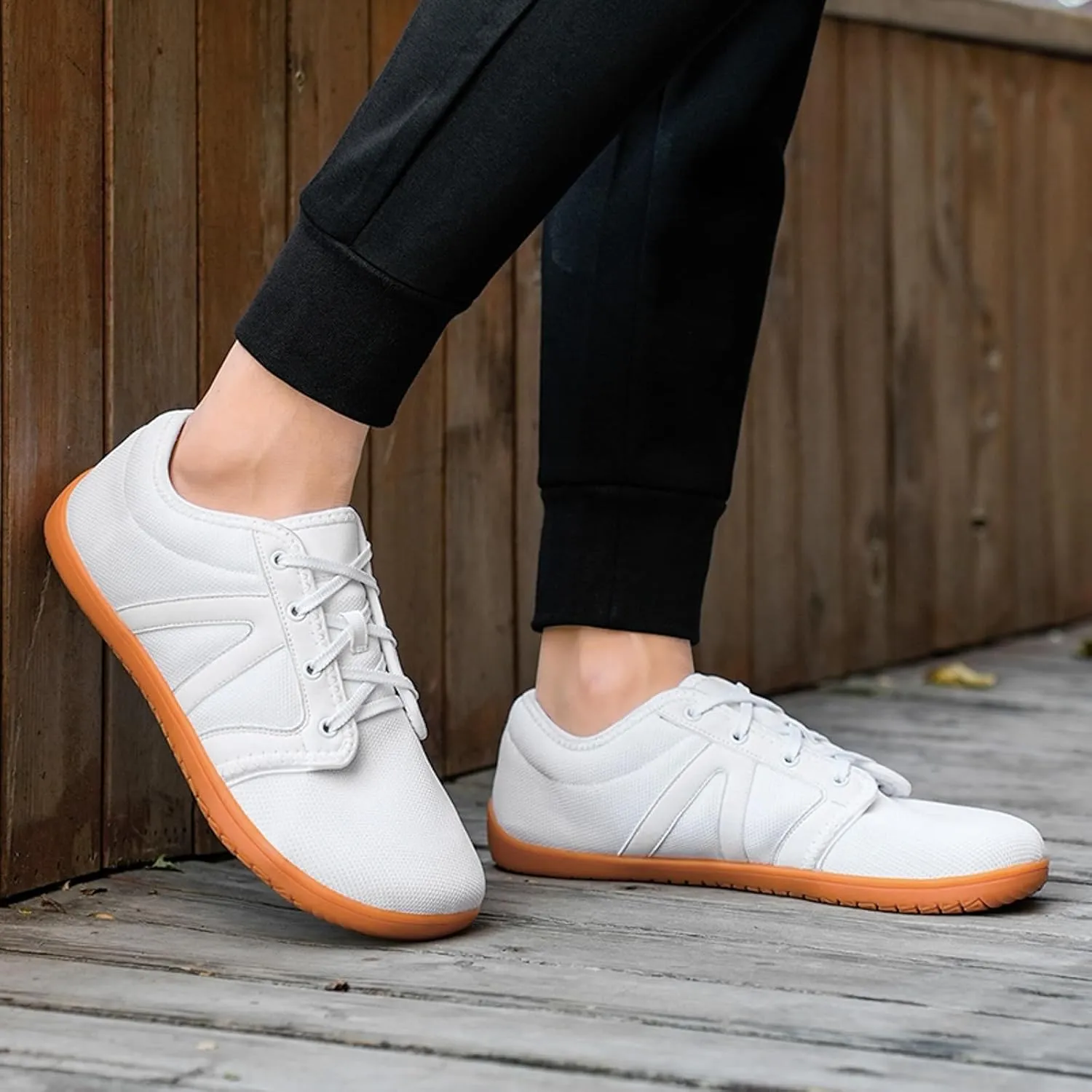 Men's Stylish Lightweight Sneakers Comfortable Breathable Lightweight Tennis Shoe Soft Flat Soled Elderly Shoes