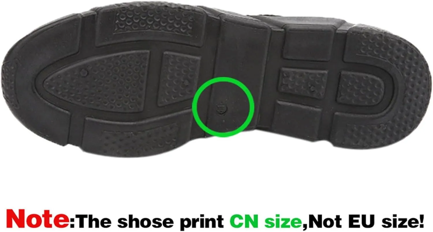 Men's Walking Shoes Waterproof Hiking Shoes Slip on Orthopedic Sneakers Outdoor Non Slip Shoes Casual Trail Shoes