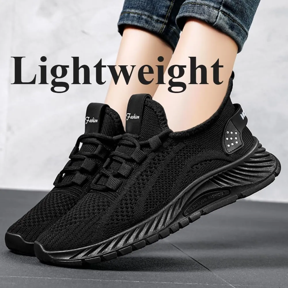 Mesh Athletic Sneakers for Women Non Slip Lightweight Breathable Running Walking Shoes Workout Casual Sport Shoes