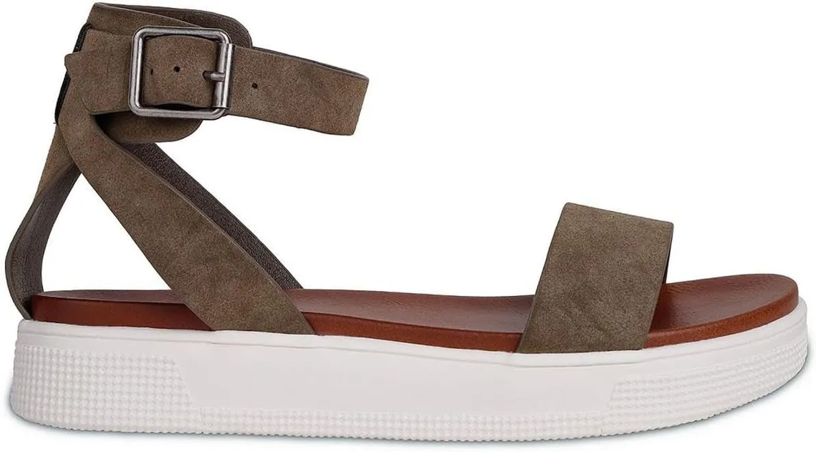 MIA Shoes Ellen Womens Ankle Strap Platform Sandals