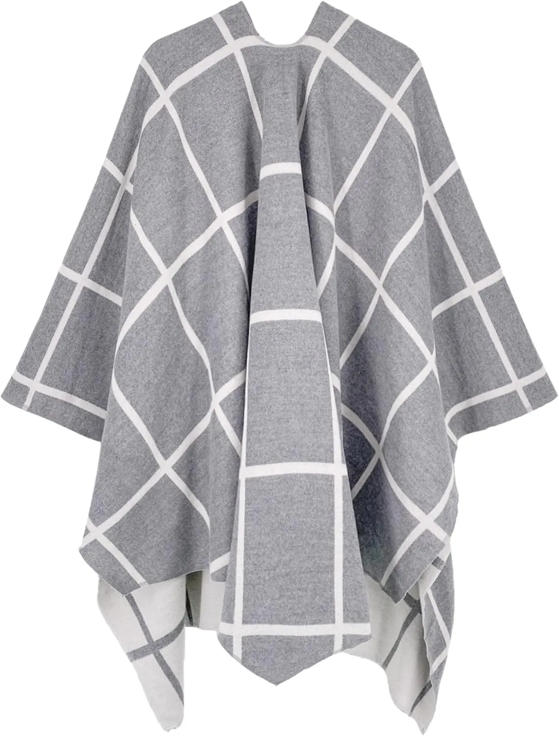 Moss Rose Women's Shawl Wrap Poncho Ruana Cape Open Front Cardigan Shawls for Fall Winter