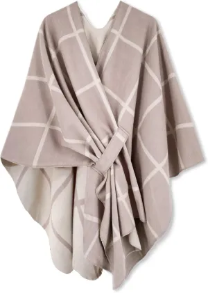 Moss Rose Women's Shawl Wrap Poncho Ruana Cape Open Front Cardigan Shawls for Fall Winter