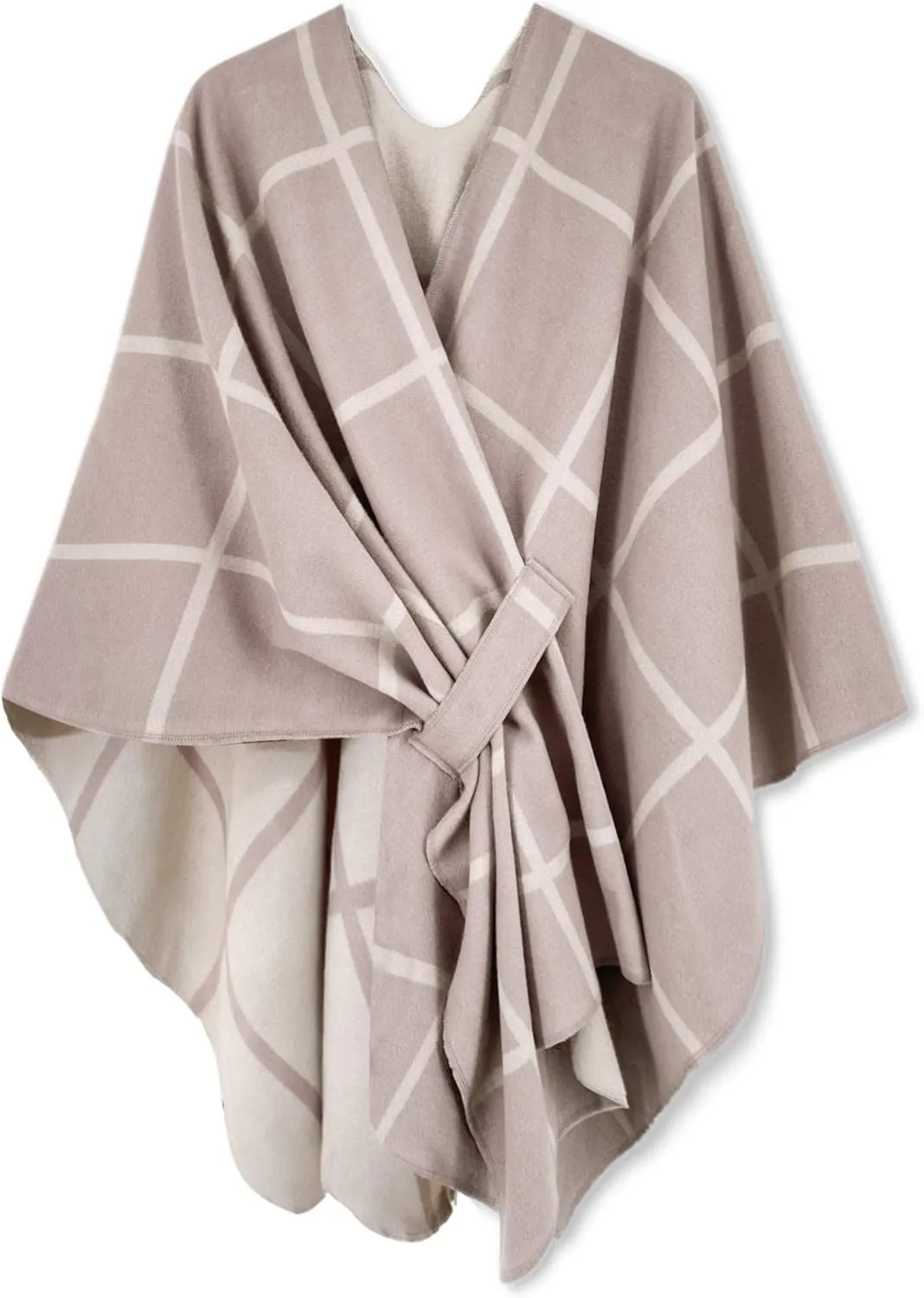 Moss Rose Women's Shawl Wrap Poncho Ruana Cape Open Front Cardigan Shawls for Fall Winter