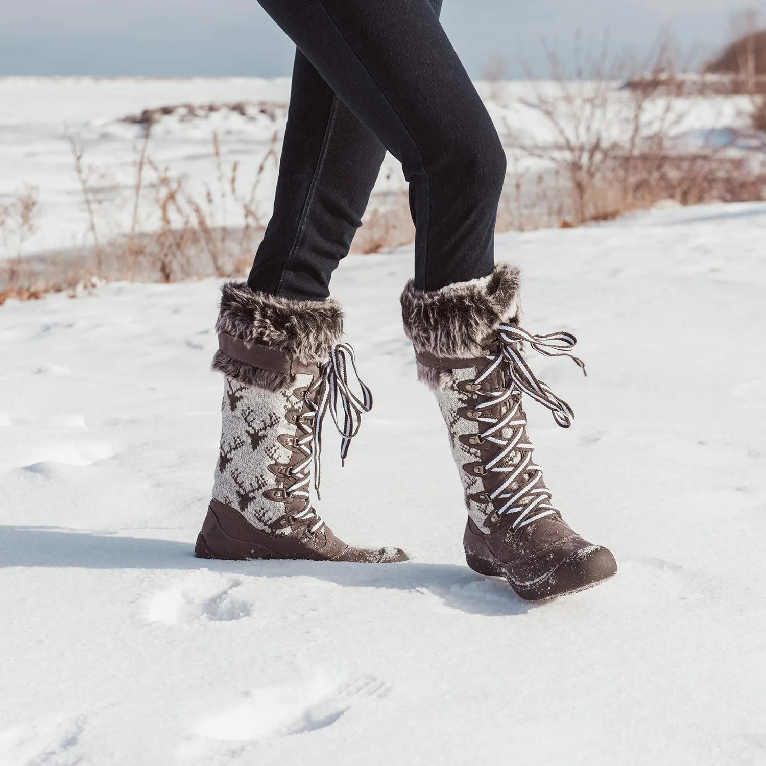 MUK LUKS Women's Adult Mid Calf Boot
