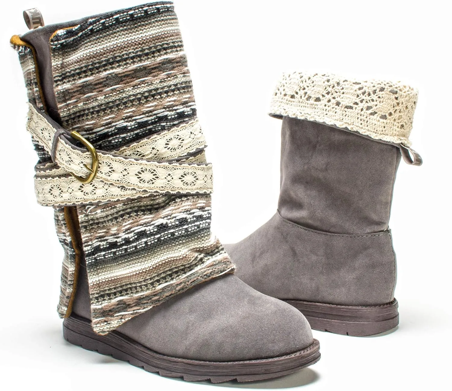 MUK LUKS Women's Nikki Belt Wrapped Boot