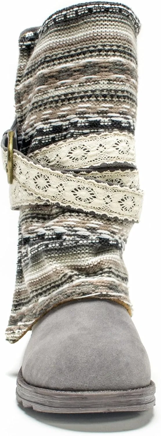 MUK LUKS Women's Nikki Belt Wrapped Boot