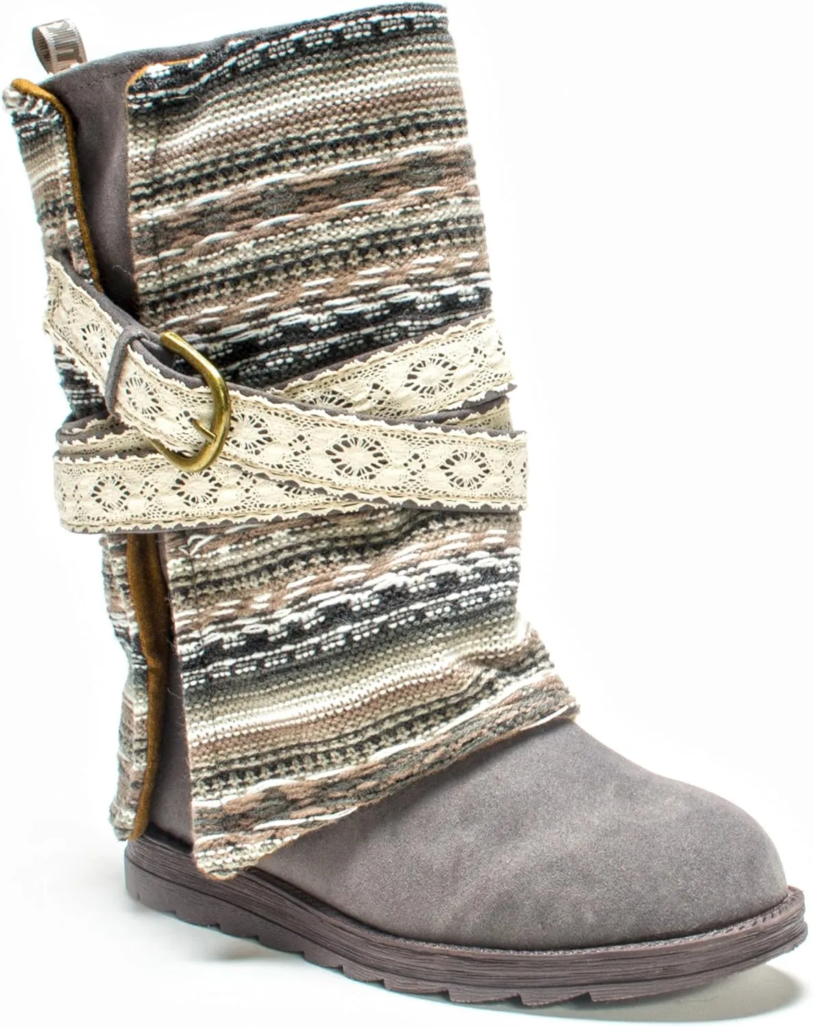 MUK LUKS Women's Nikki Belt Wrapped Boot