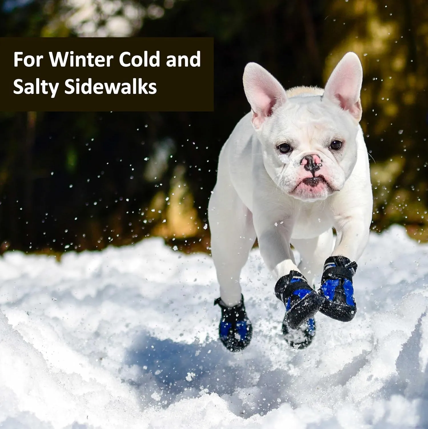 Muttluks, Snow Mushers Winter Dog Boots with Rubber Soles for Cold Weather - 2 Boots
