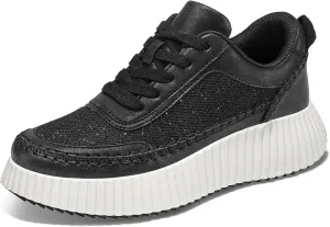 mysoft Women's Platform Chunky Sneakers Comfortable Lightweight Fashion Sneaker Casual Walking Shoes