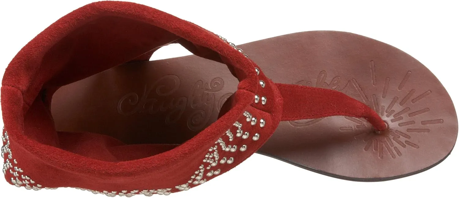 Naughty Monkey Women's Brilliant Ankle-Wrap Sandal