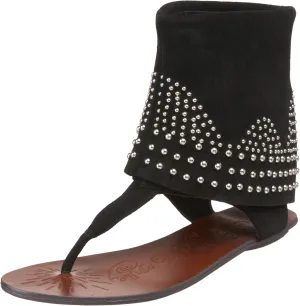 Naughty Monkey Women's Brilliant Ankle-Wrap Sandal