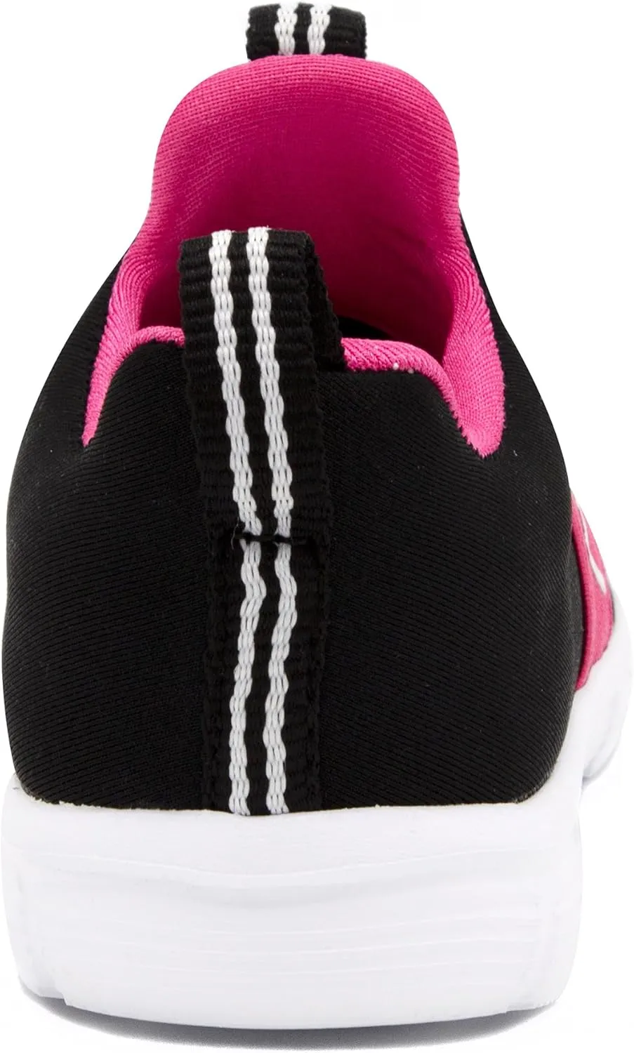 Nautica Girls' Slip-On Sneaker - Athletic Running Kids' Shoe for Walking, Running, Tennis, and Sports (Toddler/Little Kid)
