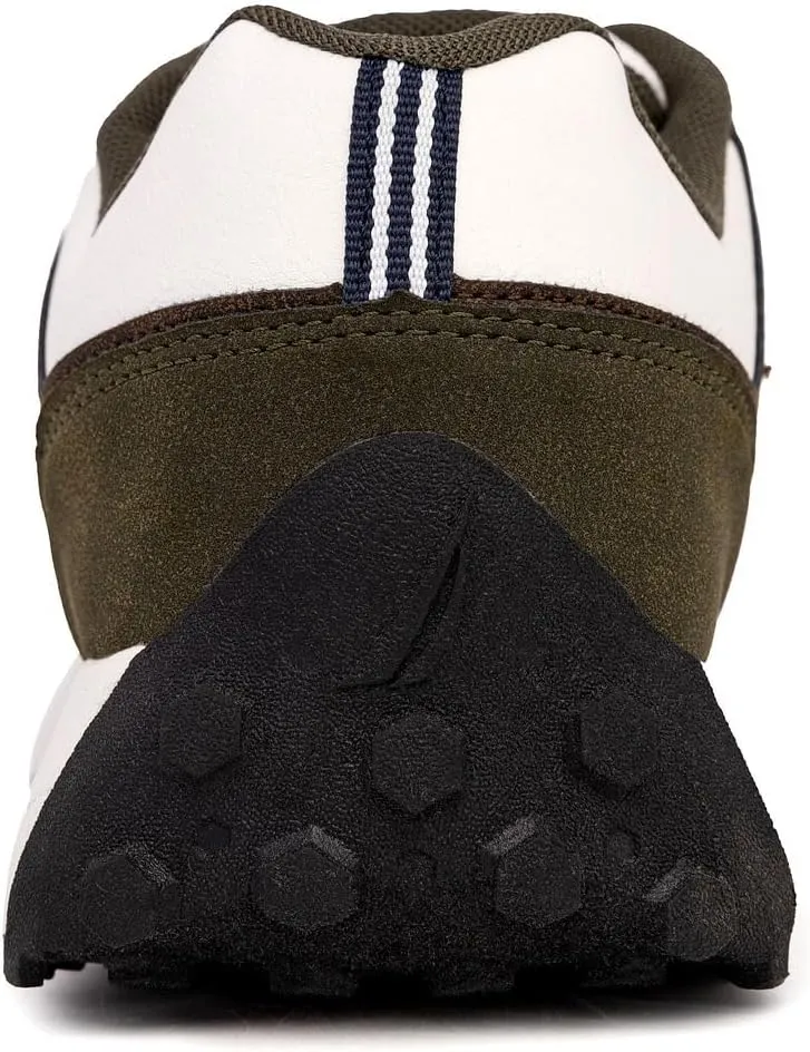 Nautica Men's Casual Sneakers with Cushioned Sole – Stylish Walking Shoes for Everyday Comfort
