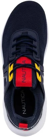 Nautica Mens Running Sneakers Sport Fashion Lace-Up Athletic Soft Shoes for Gym Tennis Men – Cushioned, Breathable, Lightweight & Comfortable