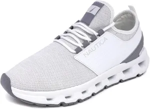 Nautica Mens Running Sneakers Sport Fashion Lace-Up Athletic Soft Shoes for Gym Tennis Men – Cushioned, Breathable, Lightweight & Comfortable
