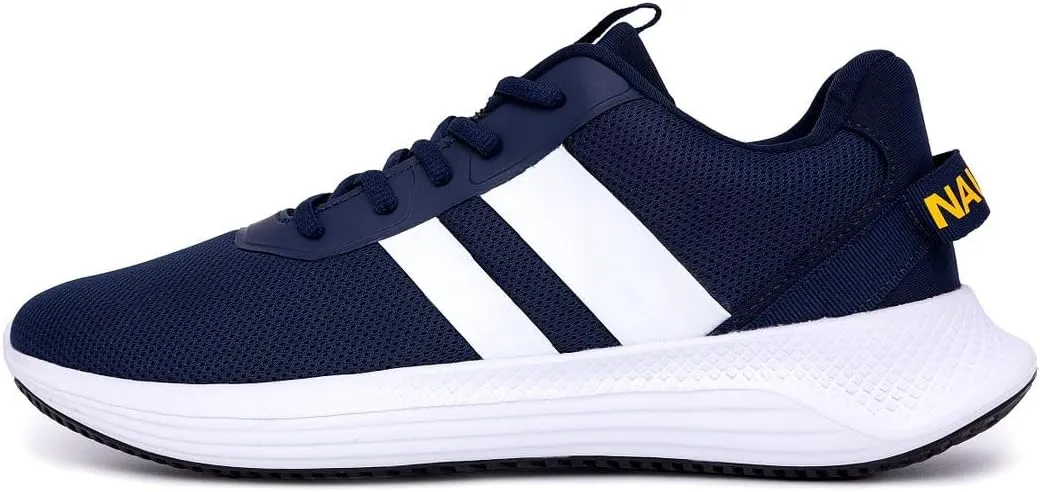 Nautica Men's Sneakers - Stylish and Comfortable Casual Shoes for Fashionable Walking and Running | Lace-Up Athletic Footwear-Manalapin