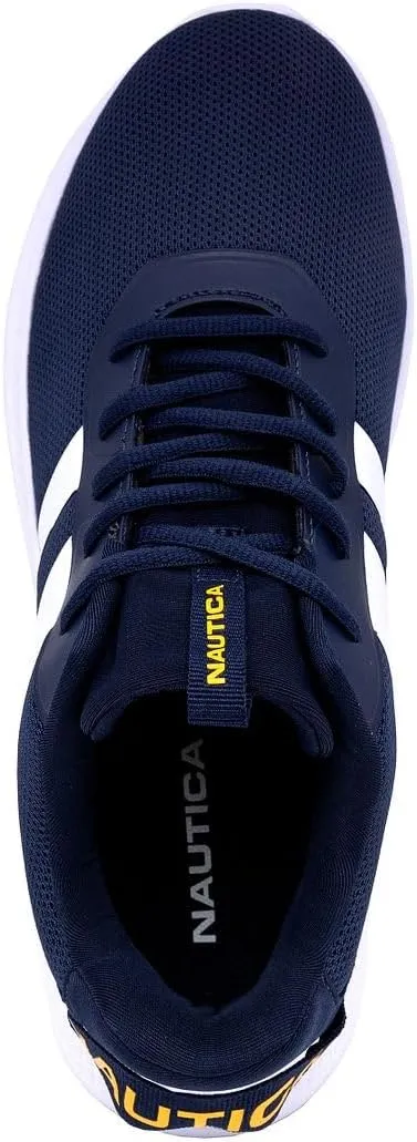 Nautica Men's Sneakers - Stylish and Comfortable Casual Shoes for Fashionable Walking and Running | Lace-Up Athletic Footwear-Manalapin