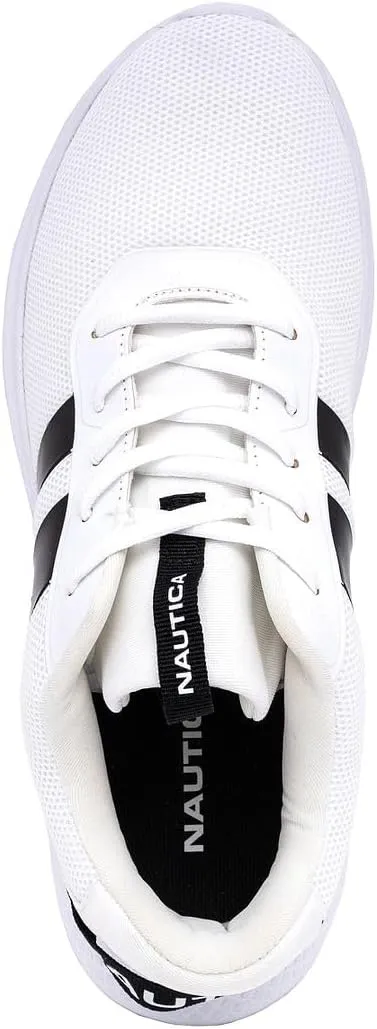 Nautica Men's Sneakers - Stylish and Comfortable Casual Shoes for Fashionable Walking and Running | Lace-Up Athletic Footwear-Manalapin